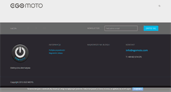 Desktop Screenshot of egomoto.com